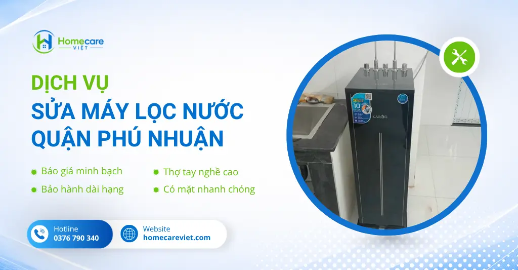 Sửa máy lọc nước quận phú nhuận