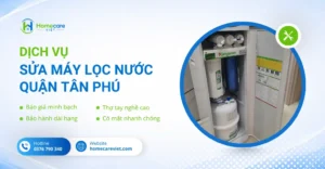 Sửa máy lọc nước quận tân phú