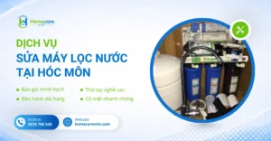 Sửa máy lọc nước tại hóc môn