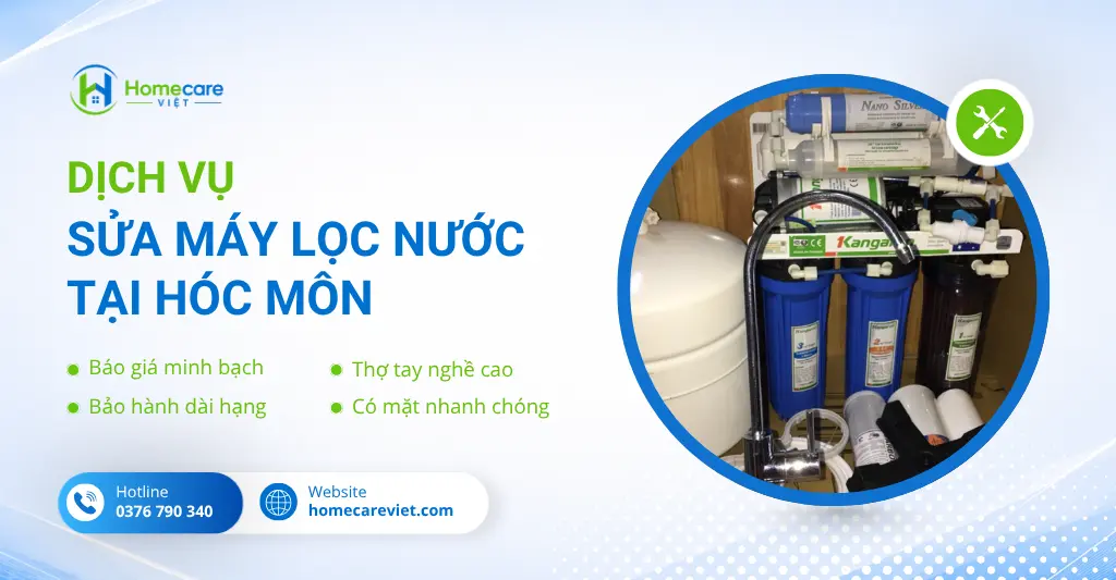 Sửa máy lọc nước tại hóc môn