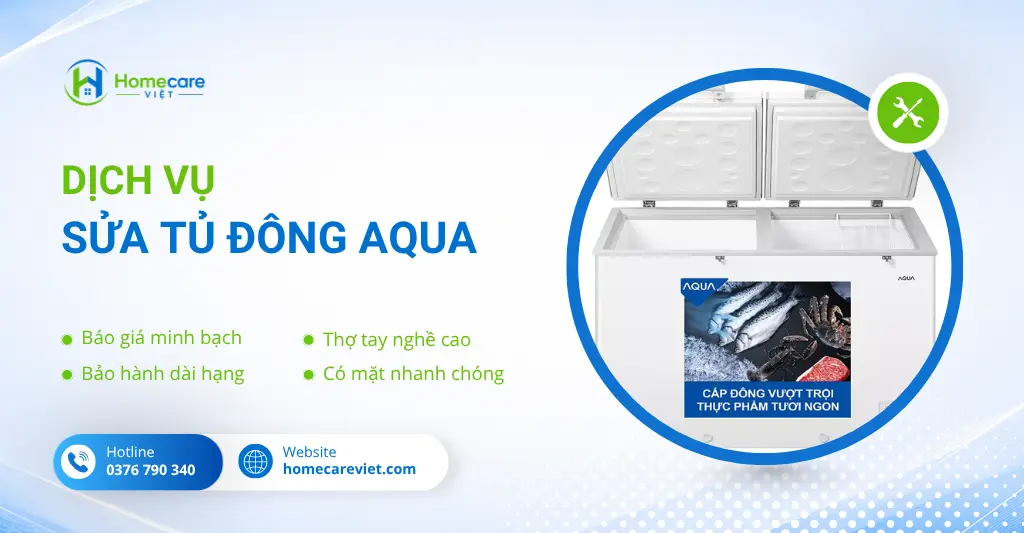 Sửa tủ đông Aqua