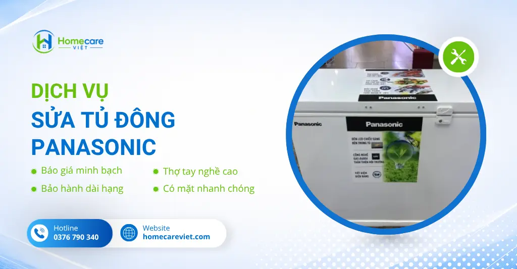 Sửa tủ đông Panasonic