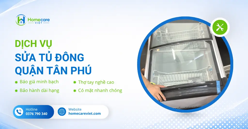 Sửa tủ đông Quận Tân Phú