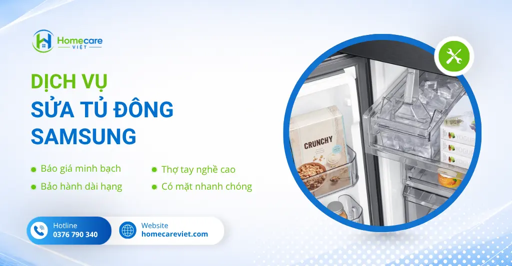 Sửa tủ đông Samsung