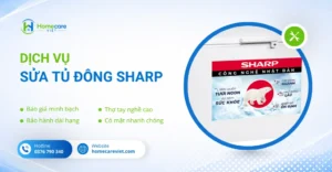 Sửa tủ đông Sharp