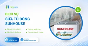 Sửa tủ đông Sunhouse