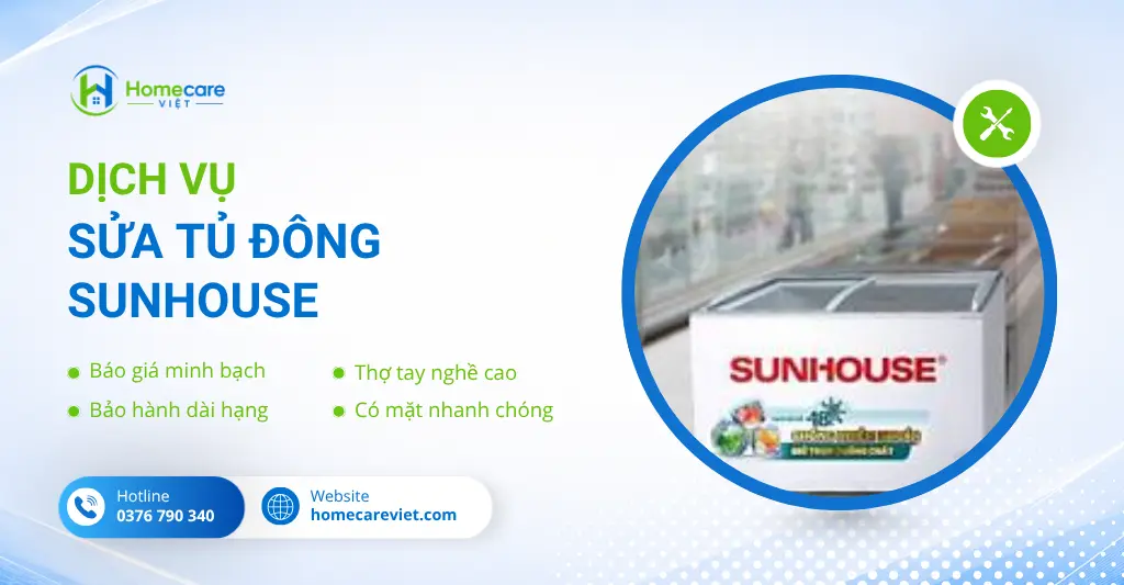 Sửa tủ đông Sunhouse