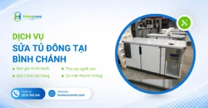 Sửa tủ đông tại Bình Chánh