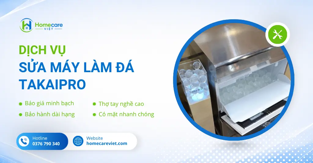 sửa máy làm đá Takaipro