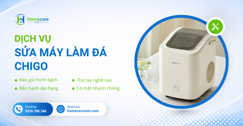 sửa máy làm đá chigo