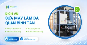 sửa máy làm đá quận Bình Tân