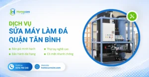 sửa máy làm đá quận Tân Bình