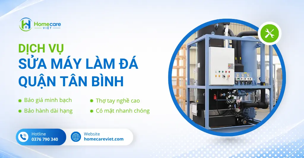 sửa máy làm đá quận Tân Bình