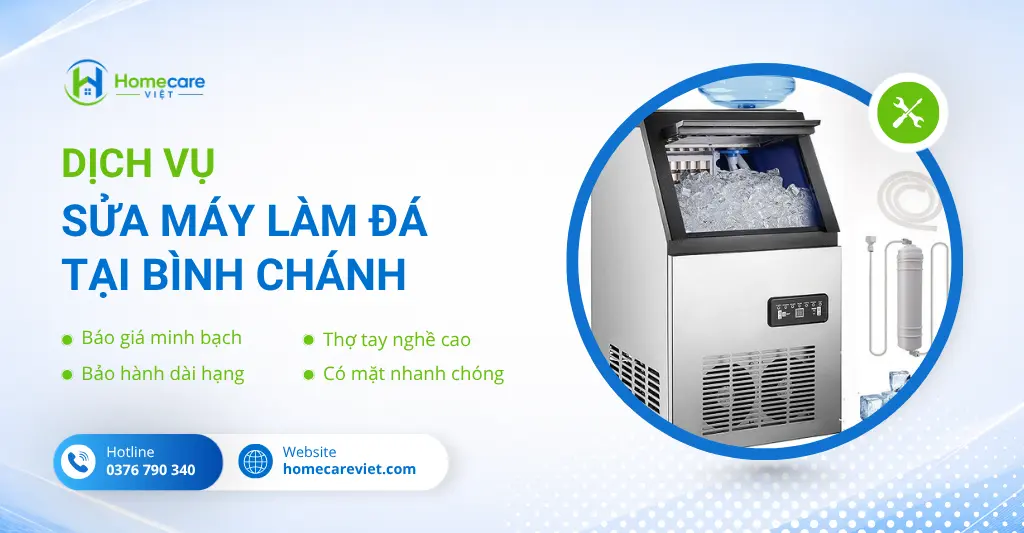 sửa máy làm đá tại Bình Chánh