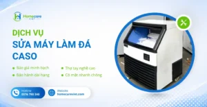 sửa máy làm đá Caso