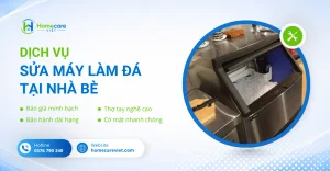 sửa máy làm đá tại nhà bè