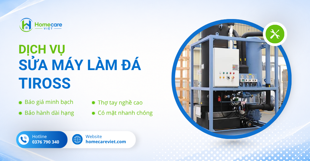 sửa máy làm đá tiross