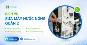 sửa máy nước nóng quận 2