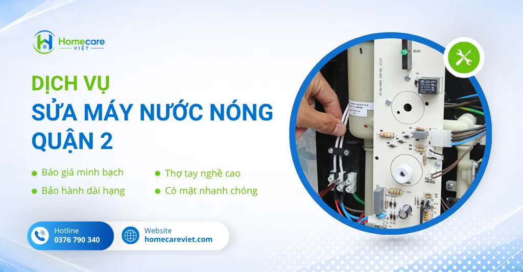 sửa máy nước nóng quận 2