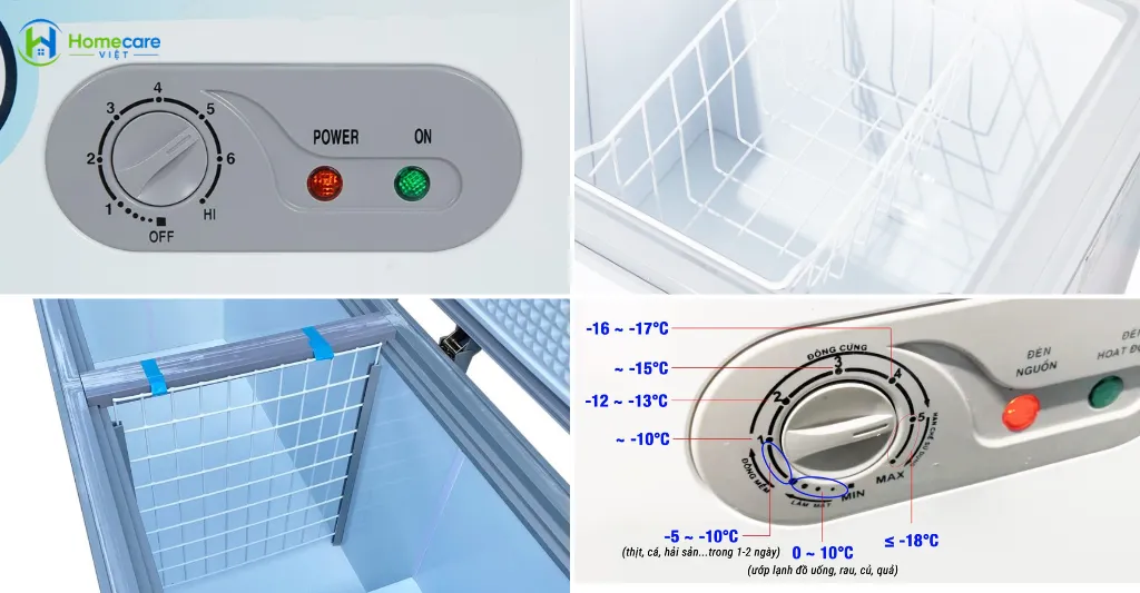 Cách điều chỉnh nhiệt độ tủ đông Sanaky theo nhu cầu bảo quản