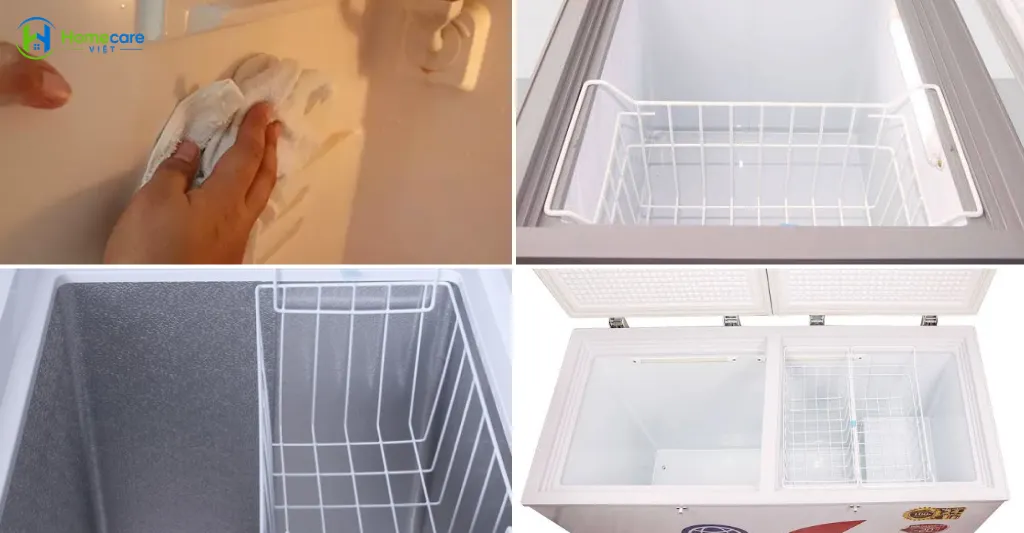 Cách vệ sinh tủ đông đúng cách tại nhà