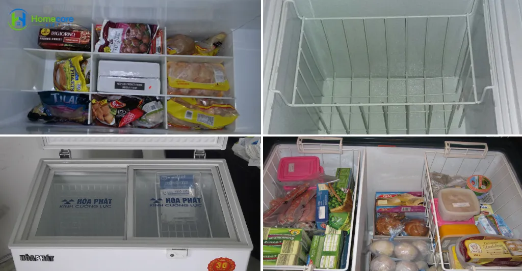 Mẹo sắp xếp tủ đông gọn gàng và tiết kiệm điện