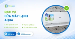 Sửa máy lạnh Aqua