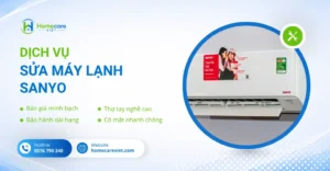 Sửa máy lạnh Sanyo
