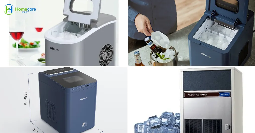 Top 5 máy làm đá viên đáng cân nhắc hiện nay