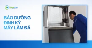 bảo dưỡng định kỳ máy làm đá