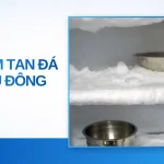 cách làm tan đá trong tủ đông