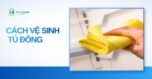cách vệ sinh tủ đông