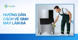 hướng dẫn cách vệ sinh máy làm đá
