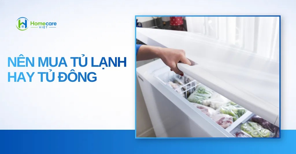 nên mua tủ lạnh hay tủ đông