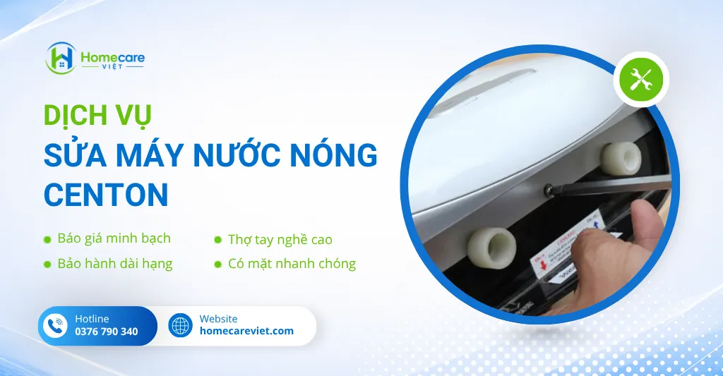 sửa máy nước nóng Centon