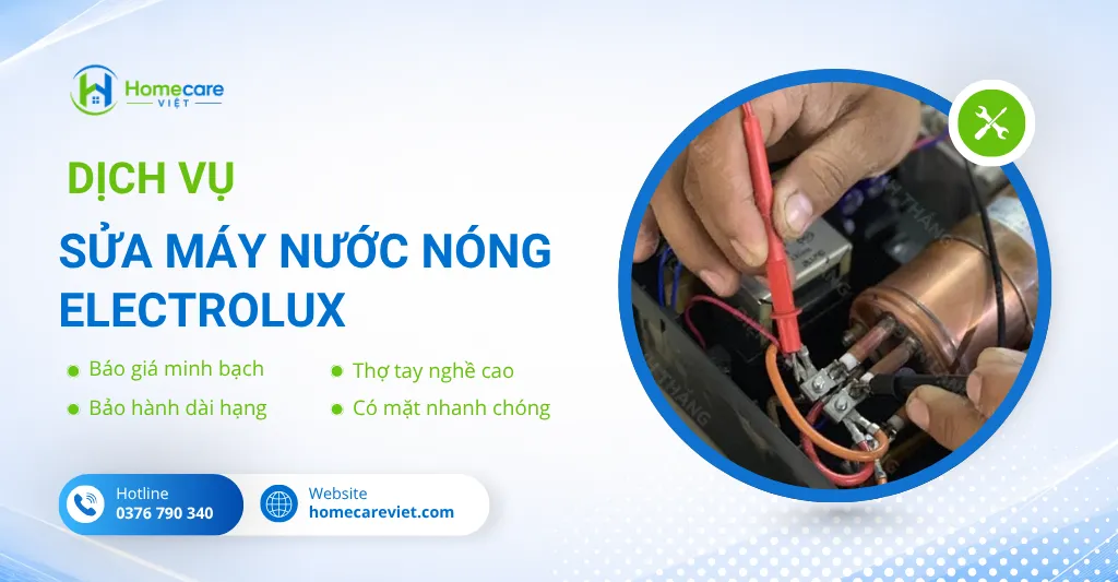 sửa máy nước nóng Electrolux