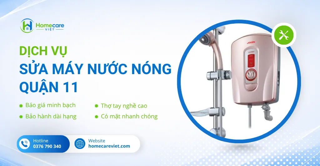 sửa máy nước nóng quận 11