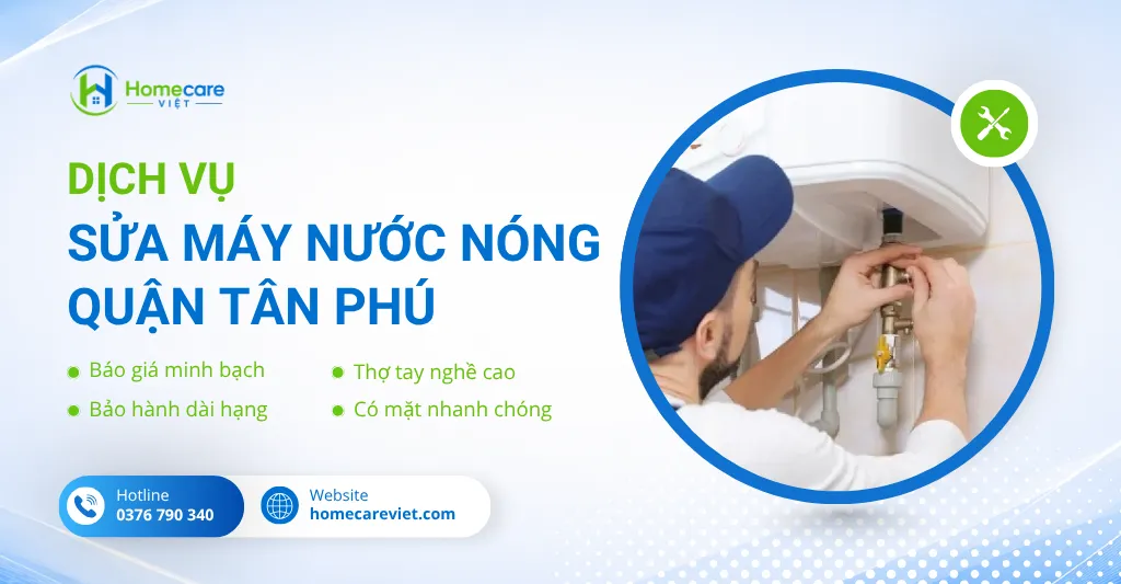 sửa máy nước nóng quận tân phú