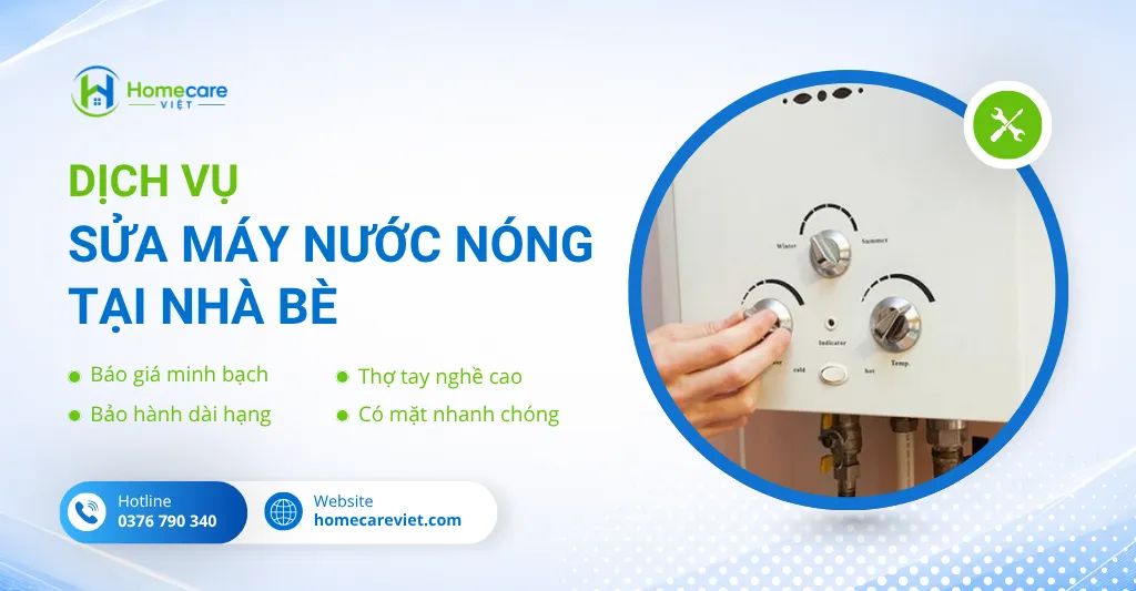 sửa máy nước nóng tại nhà bè